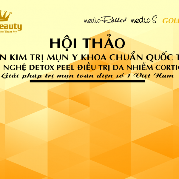 Hội thảo lăn kim trị mụn y khoa chuẩn Quốc tế tại Thái Bình