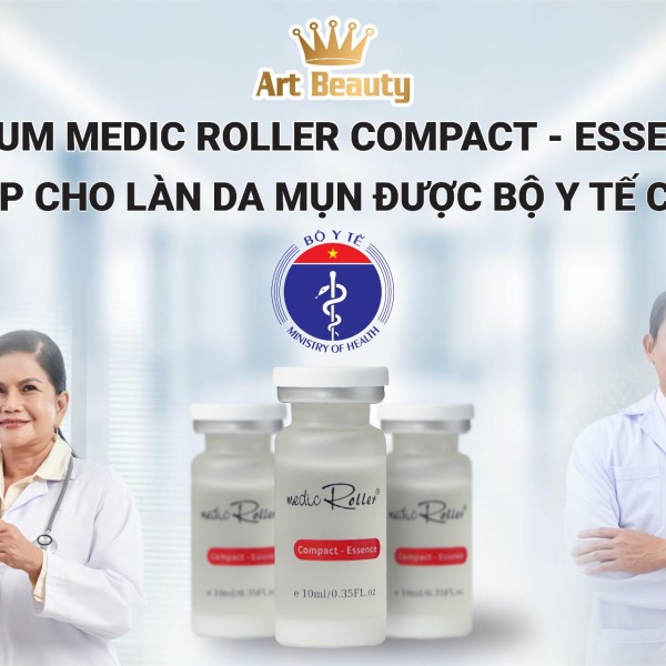 Serum Medic Roller Compact – Essence: Giải Pháp Tối Ưu Cho Làn Da Mụn